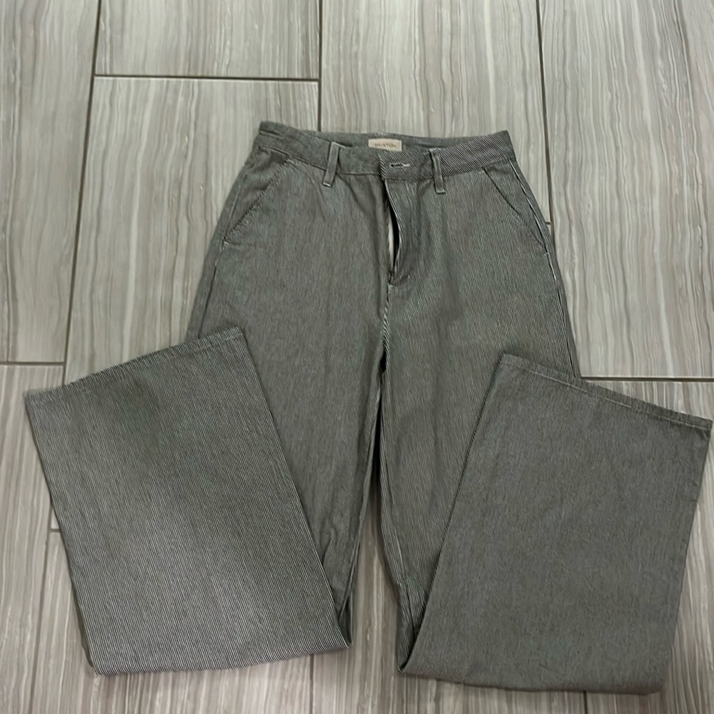 Brixton Wide Leg Pants - Gray